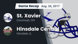 Recap: St. Xavier  vs. Hinsdale Central  2017