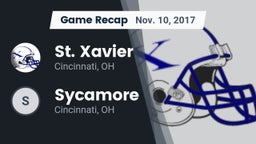 Recap: St. Xavier  vs. Sycamore 2017