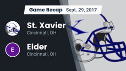 Recap: St. Xavier  vs. Elder  2017