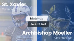 Matchup: St. Xavier High vs. Archbishop Moeller  2019