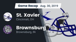 Recap: St. Xavier  vs. Brownsburg  2019