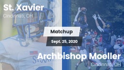 Matchup: St. Xavier High vs. Archbishop Moeller  2020