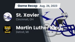 Recap: St. Xavier  vs. Martin Luther King  2023
