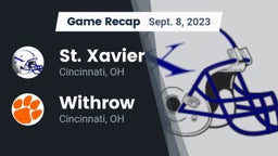 Recap: St. Xavier  vs. Withrow  2023