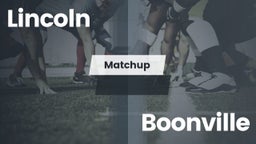 Matchup: Lincoln vs. Boonville High 2016