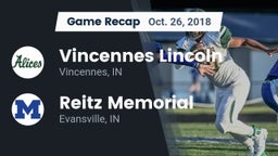Recap: Vincennes Lincoln  vs. Reitz Memorial  2018