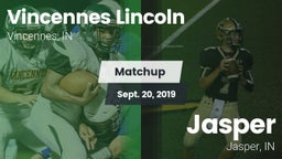 Matchup: Vincennes Lincoln vs. Jasper  2019