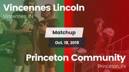 Matchup: Vincennes Lincoln vs. Princeton Community  2019