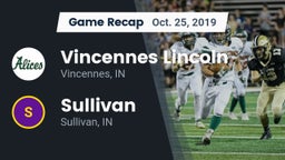 Recap: Vincennes Lincoln  vs. Sullivan  2019