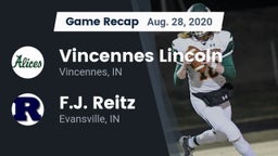 Recap: Vincennes Lincoln  vs. F.J. Reitz  2020