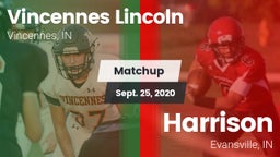 Matchup: Vincennes Lincoln vs. Harrison  2020