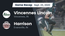 Recap: Vincennes Lincoln  vs. Harrison  2020