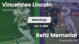 Matchup: Vincennes Lincoln vs. Reitz Memorial  2020