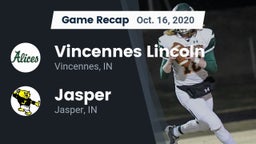 Recap: Vincennes Lincoln  vs. Jasper  2020