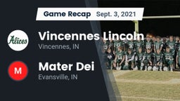 Recap: Vincennes Lincoln  vs. Mater Dei  2021