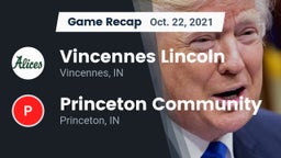 Recap: Vincennes Lincoln  vs. Princeton Community  2021