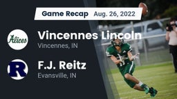 Recap: Vincennes Lincoln  vs. F.J. Reitz  2022