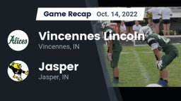 Recap: Vincennes Lincoln  vs. Jasper  2022