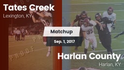 Matchup: Tates Creek vs. Harlan County  2017