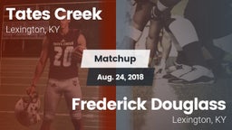 Matchup: Tates Creek vs. Frederick Douglass 2018