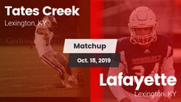 Matchup: Tates Creek vs. Lafayette  2019