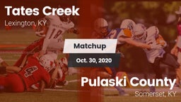 Matchup: Tates Creek vs. Pulaski County  2020