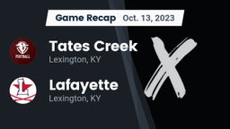 Recap: Tates Creek  vs. Lafayette  2023