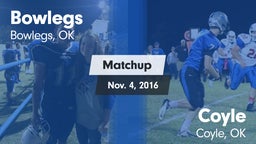 Matchup: Bowlegs vs. Coyle  2016