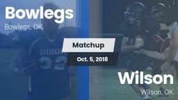 Matchup: Bowlegs vs. Wilson  2018