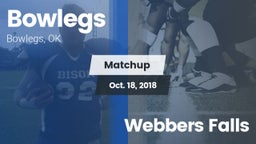Matchup: Bowlegs vs. Webbers Falls  2018