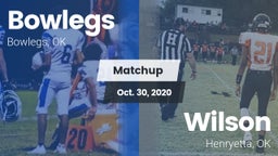 Matchup: Bowlegs vs. Wilson  2020