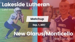 Matchup: Lakeside Lutheran vs. New Glarus/Monticello  2017