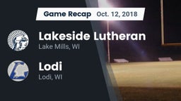 Recap: Lakeside Lutheran  vs. Lodi  2018