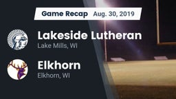 Recap: Lakeside Lutheran  vs. Elkhorn  2019