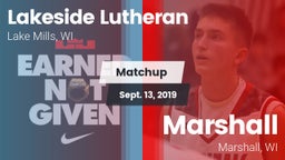 Matchup: Lakeside Lutheran vs. Marshall  2019