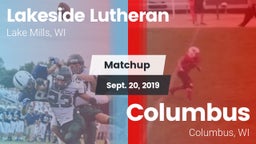 Matchup: Lakeside Lutheran vs. Columbus  2019