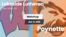 Matchup: Lakeside Lutheran vs. Poynette  2019