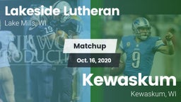 Matchup: Lakeside Lutheran vs. Kewaskum  2020
