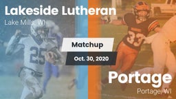 Matchup: Lakeside Lutheran vs. Portage  2020