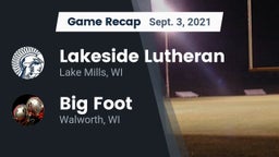 Recap: Lakeside Lutheran  vs. Big Foot  2021
