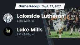 Recap: Lakeside Lutheran  vs. Lake Mills  2021