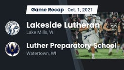 Recap: Lakeside Lutheran  vs. Luther Preparatory School 2021