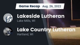 Recap: Lakeside Lutheran  vs. Lake Country Lutheran  2022