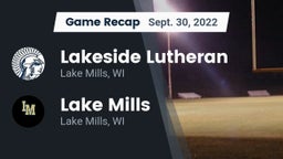 Recap: Lakeside Lutheran  vs. Lake Mills  2022