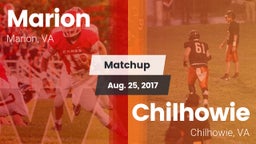Matchup: Marion vs. Chilhowie  2017