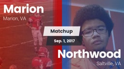 Matchup: Marion vs. Northwood  2017