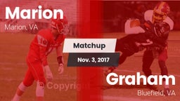 Matchup: Marion vs. Graham  2017