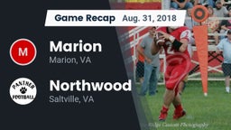 Recap: Marion  vs. Northwood  2018