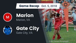 Recap: Marion  vs. Gate City  2018