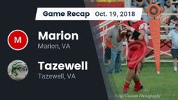 Recap: Marion  vs. Tazewell  2018